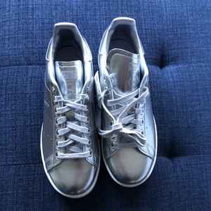 adidas silver Sam Smith - new with tags in box